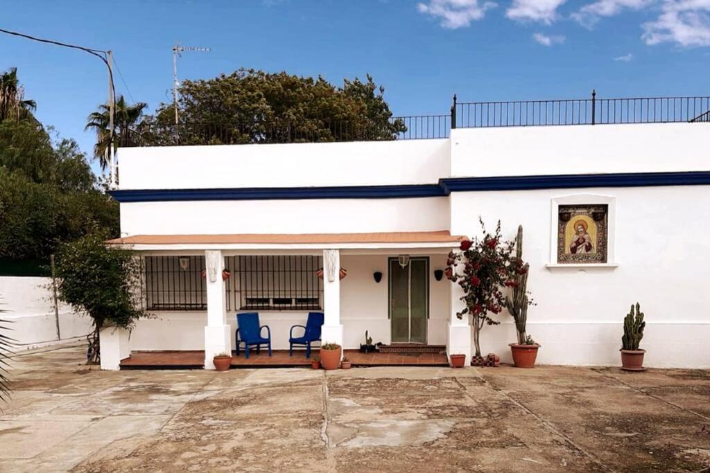 Sagrado Corazon - Chalet Con Piscina, A 25M Playa Sanlúcar de Barrameda Kültér fotó